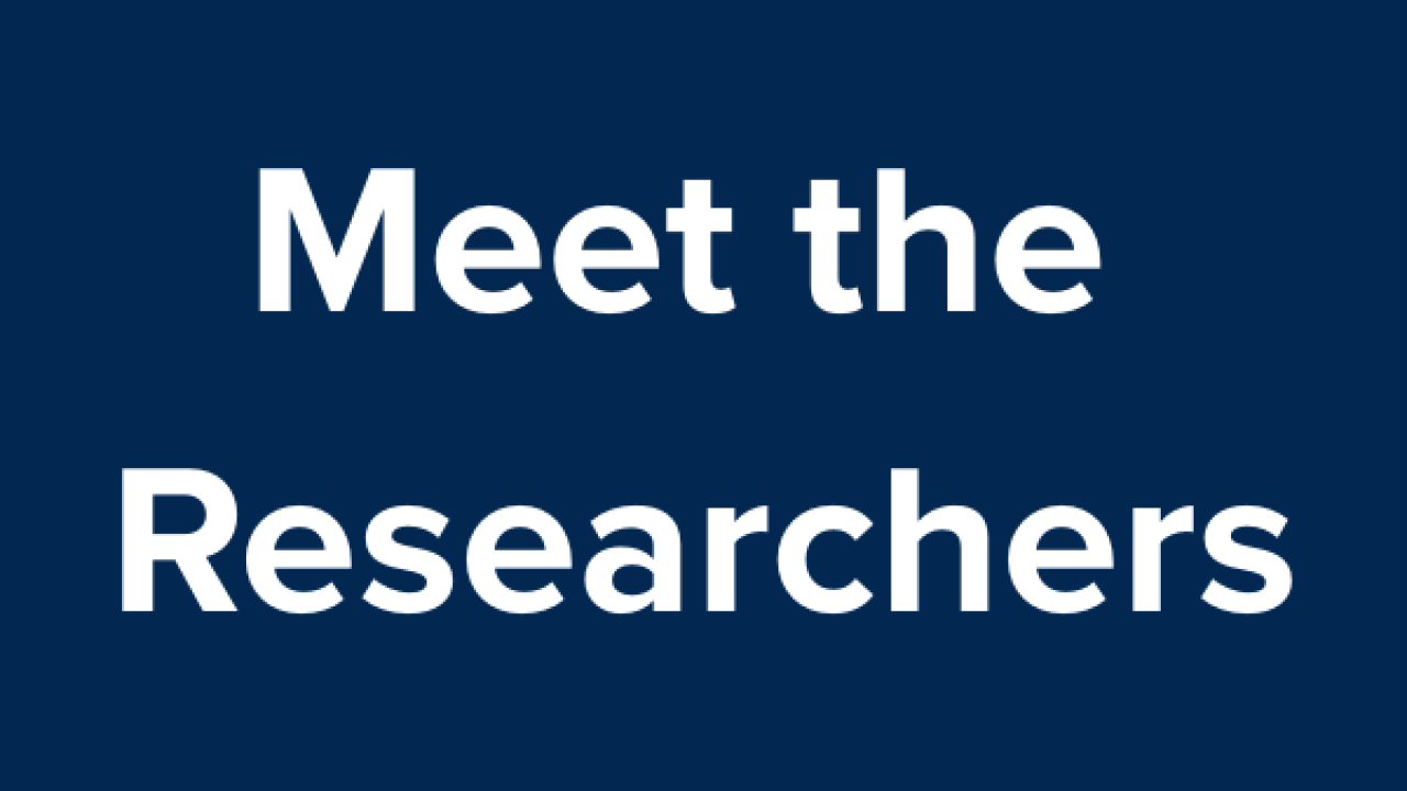Meet the Researchers (center square)